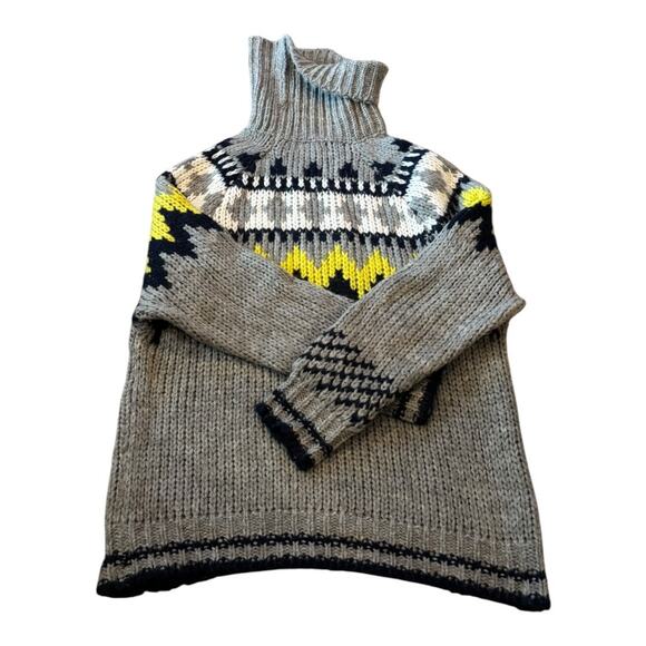 John & Jenn By Line Mason Sweater in Neon Lights Size S - Picture 3 of 4